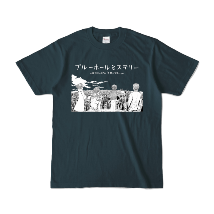 カラーTシャツ - S - デニム (濃色)