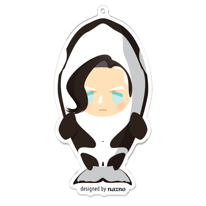 アクリルキーホルダー - 100 x 100 (mm)