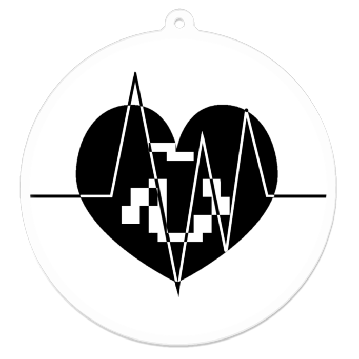 アクリルキーホルダー - 70 x 70 (mm)