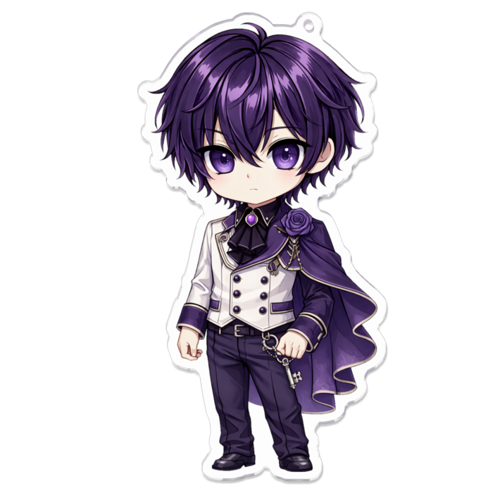 アクリルキーホルダー - 100 x 100 (mm)