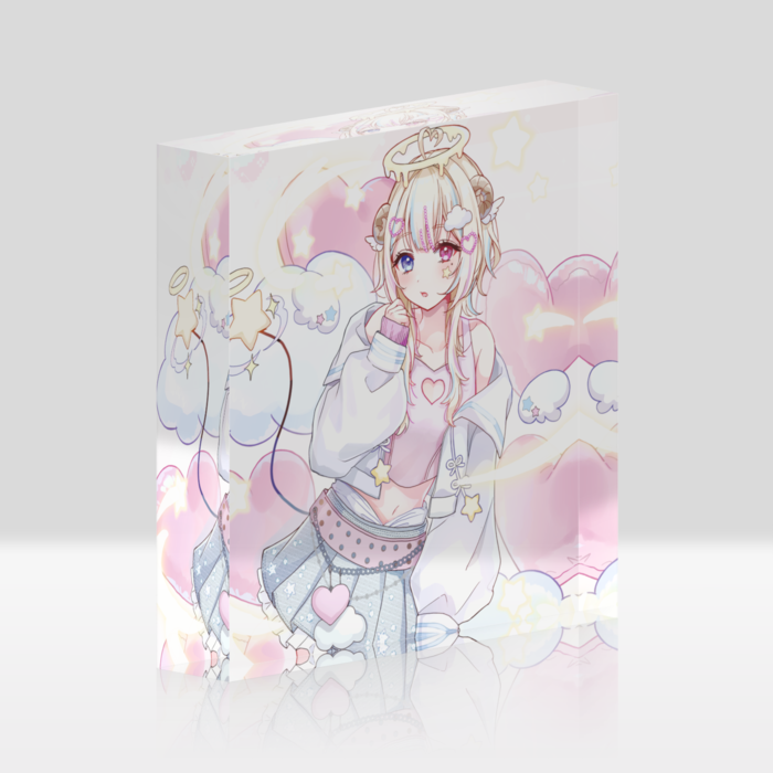 アクリルブロック - 100x100mm