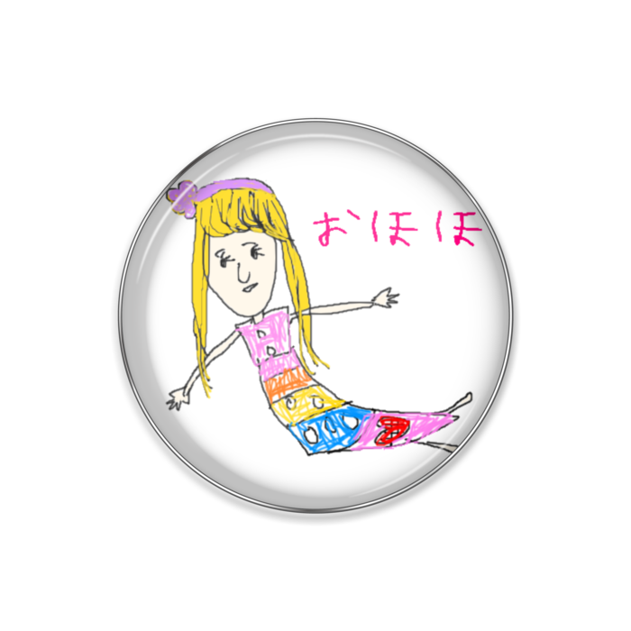 ピンバッジ - 丸形25mm