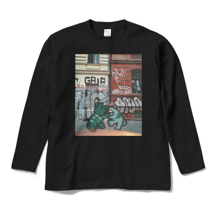 ロングスリーブTシャツ - M - ブラック