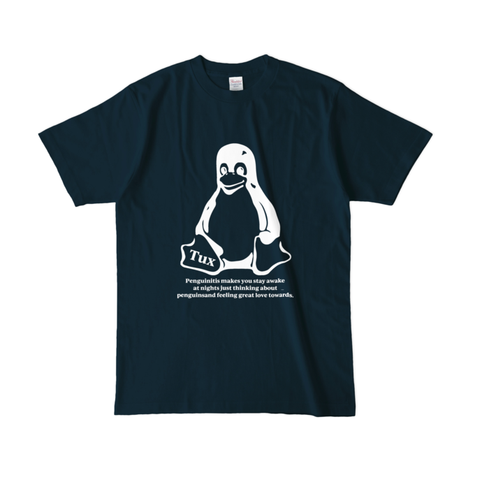 カラーTシャツ(濃色) - L - ネイビー