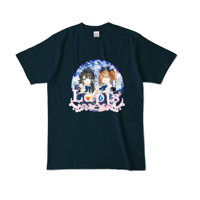 カラーTシャツ - L - ネイビー (濃色)