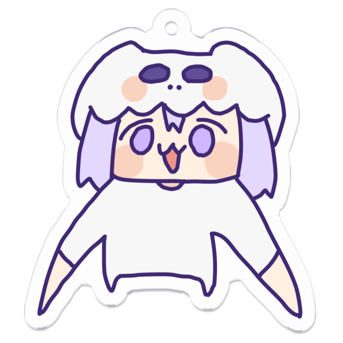 アクリルキーホルダー - 50 x 50 (mm)