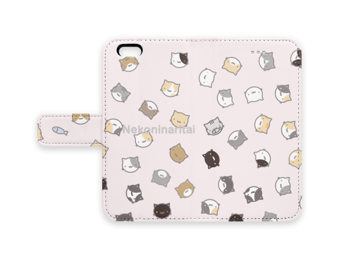 手帳型iPhoneケース - iPhone 6 / 6s - ストラップ穴 なし