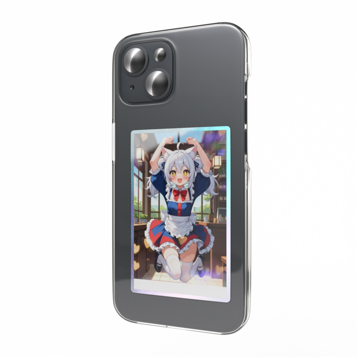 オーロラスマホステッカー - 縦