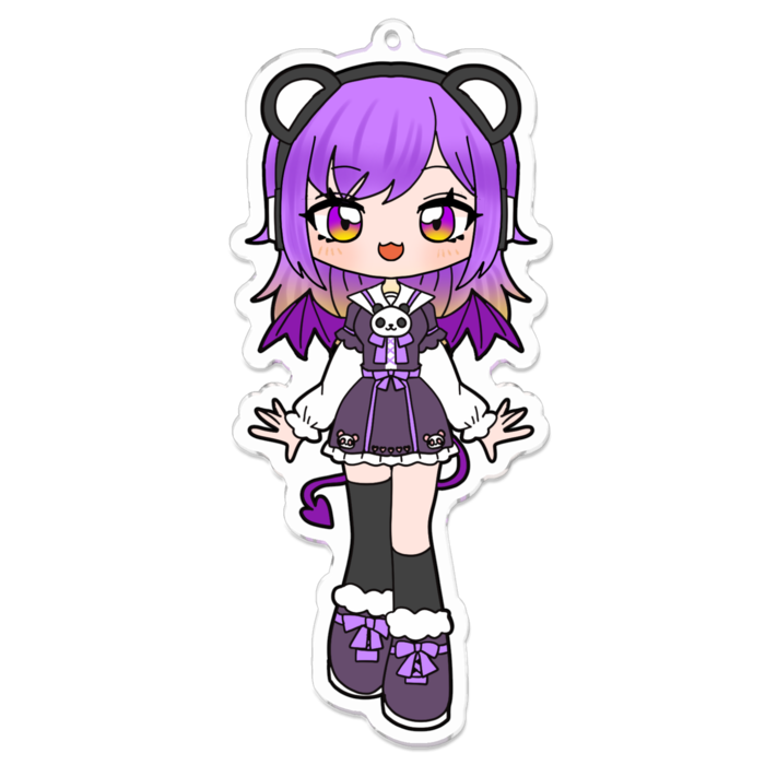 アクリルキーホルダー - 100 x 100 (mm)