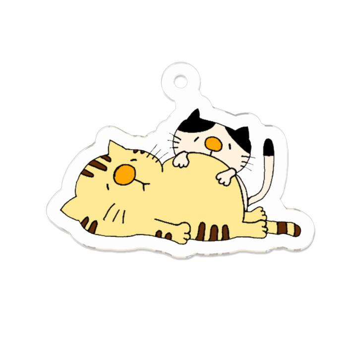 アクリルキーホルダー - 50 x 50 (mm)
