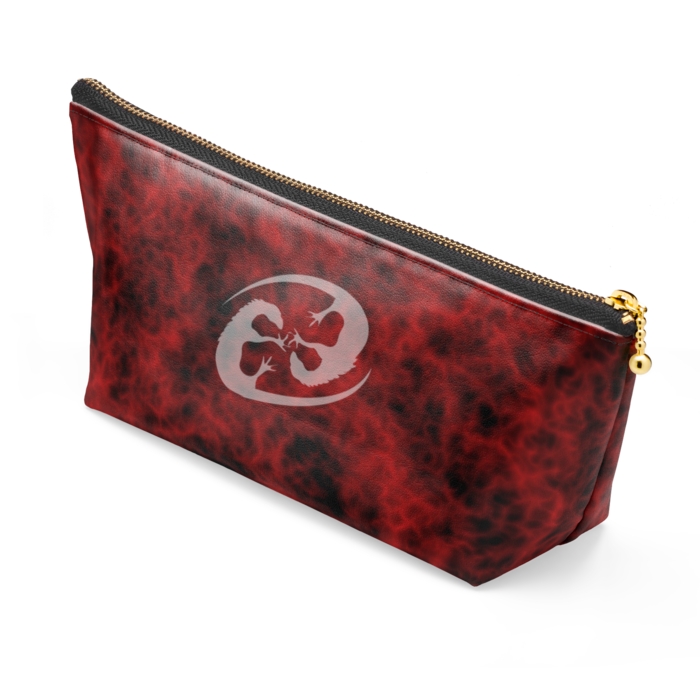 ポーチ - 長さ21.5cm / 高さ10cm - ブラック