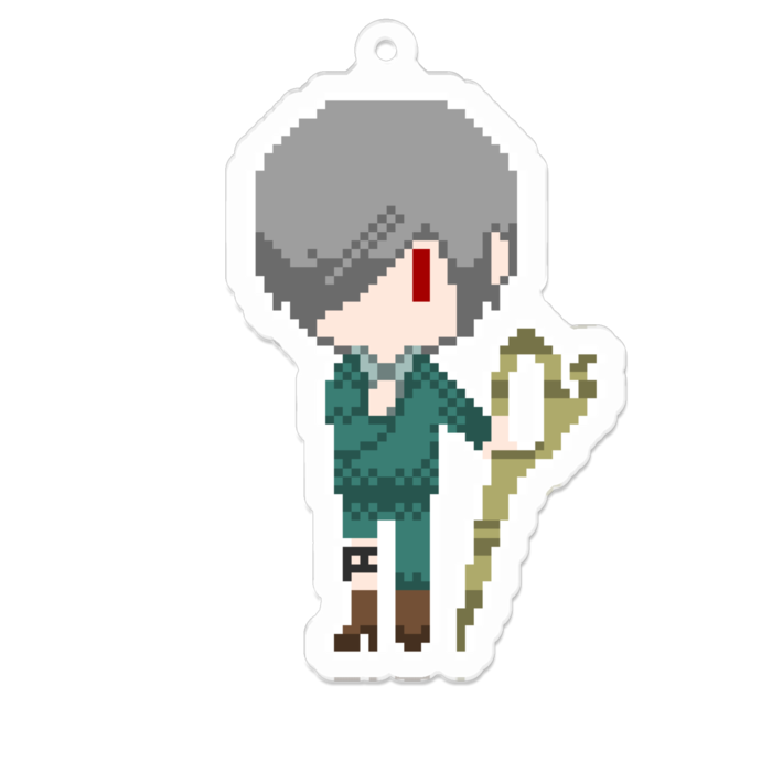 アクリルキーホルダー - 70 x 70 (mm)