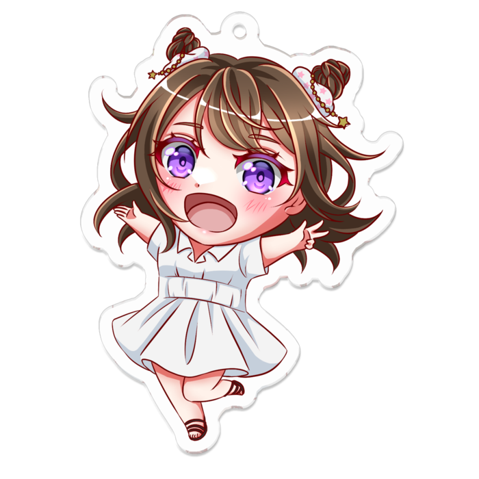 アクリルキーホルダー - 70 x 70 (mm)