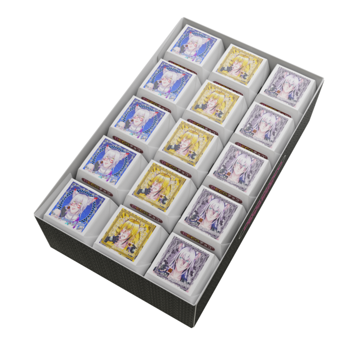 DECOチョコ - 列ごとにデザイン(1)