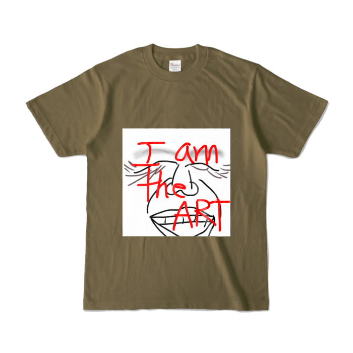 カラーTシャツ - S - オリーブ (濃色)