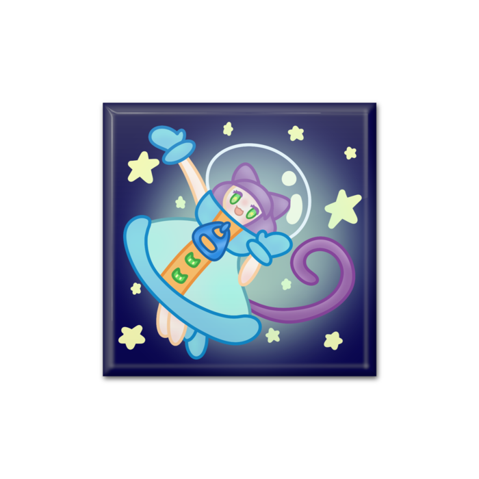 缶バッジ - 四角形40mm