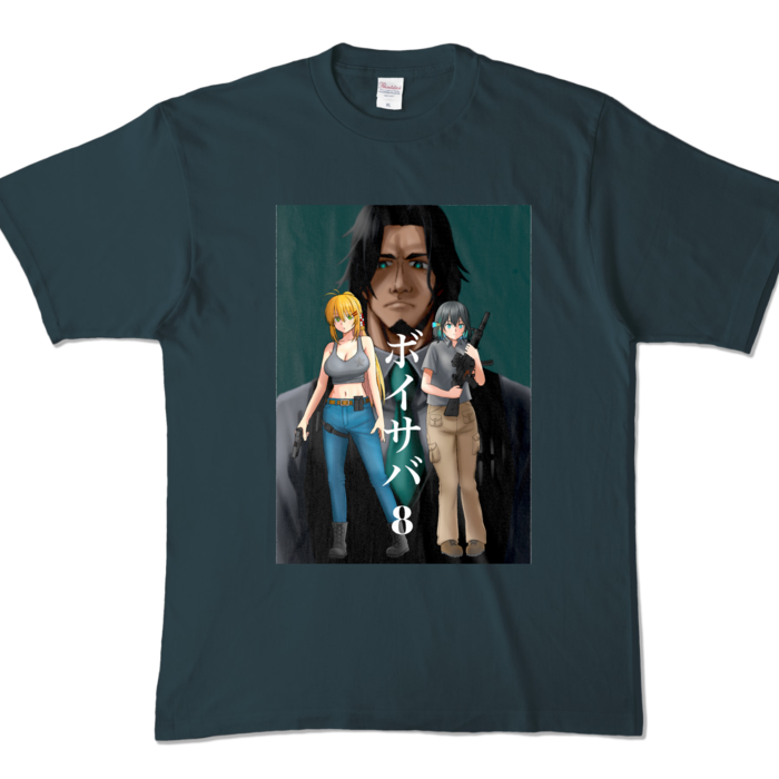 カラーTシャツ - XL - デニム (濃色)