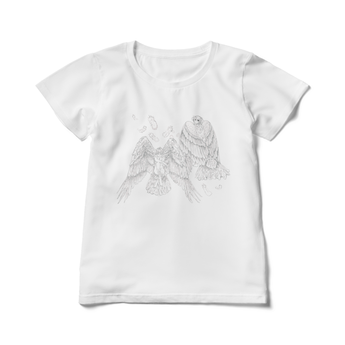 レディースTシャツ - L - 白