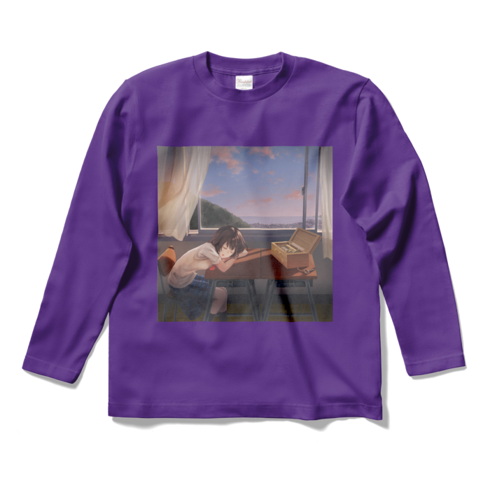 ロングスリーブTシャツ - S - パープル