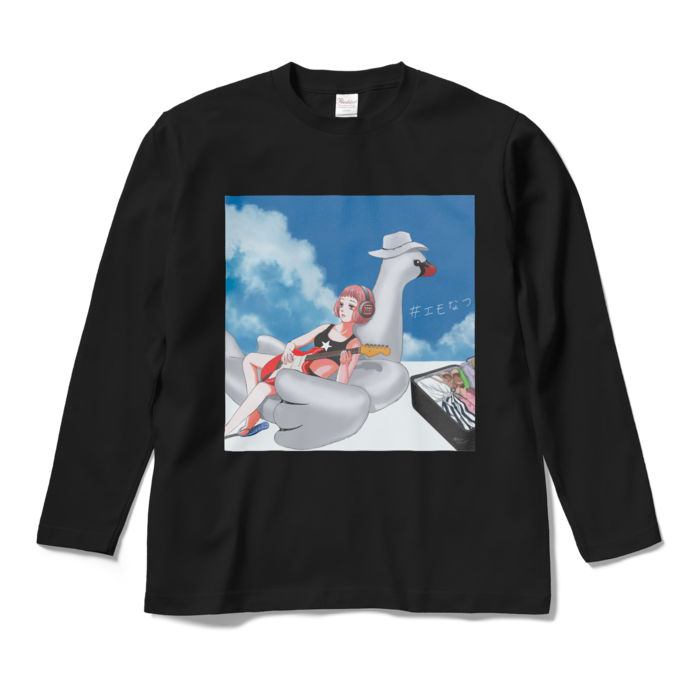 ロングスリーブTシャツ - M - ブラック