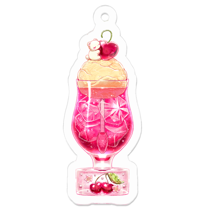 アクリルキーホルダー - 50 x 50 (mm)
