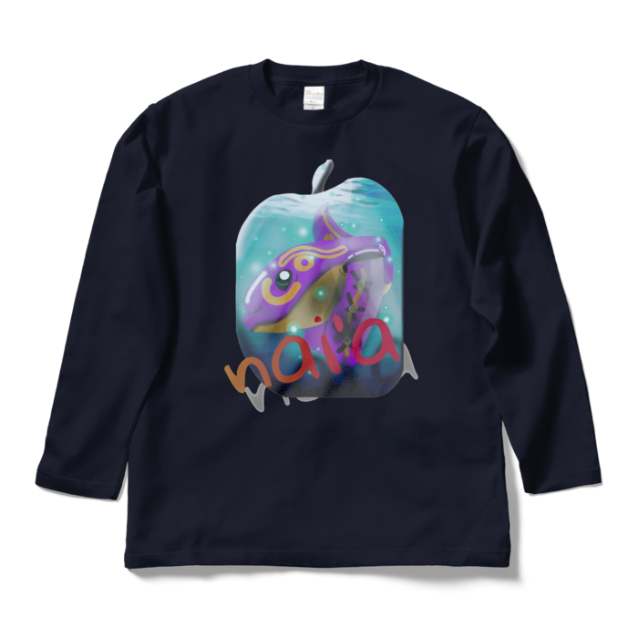 ロングスリーブTシャツ - L - ネイビー