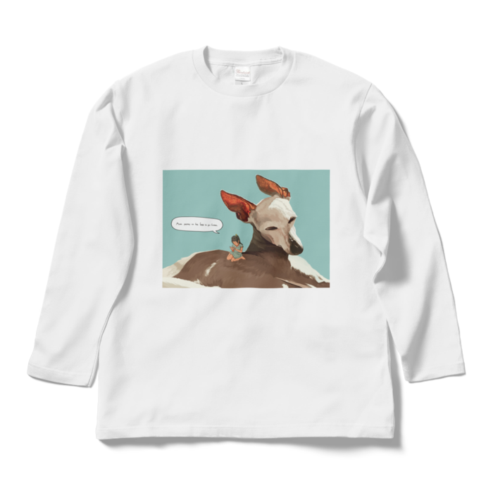 ロングスリーブTシャツ - L - ホワイト