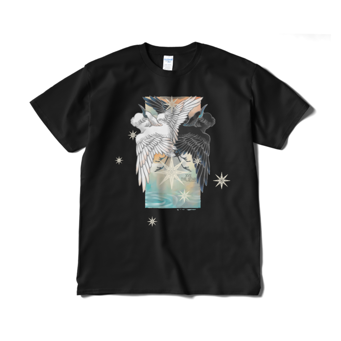 フロントプリント - XL - ブラック