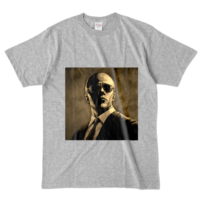 カラーTシャツ - L - 杢グレー (濃色)