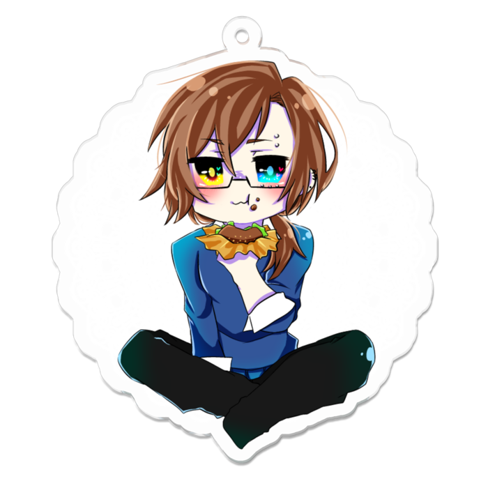 アクリルキーホルダー - 70 x 70 (mm)