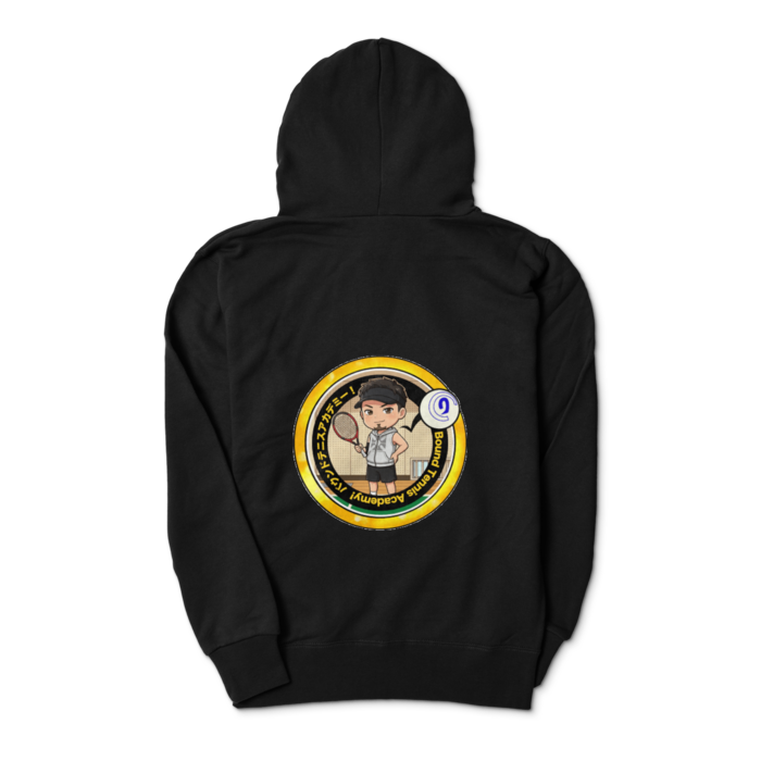 ジップパーカー - S - ブラック