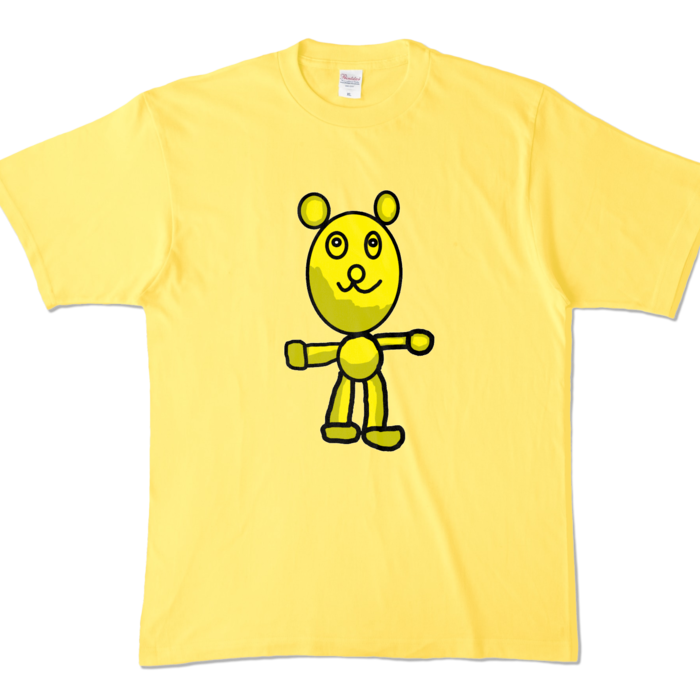 カラーTシャツ - XL - イエロー （濃色）