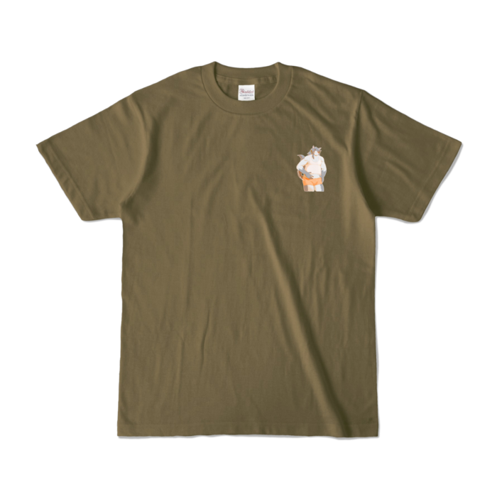 カラーTシャツ - S - オリーブ (濃色)