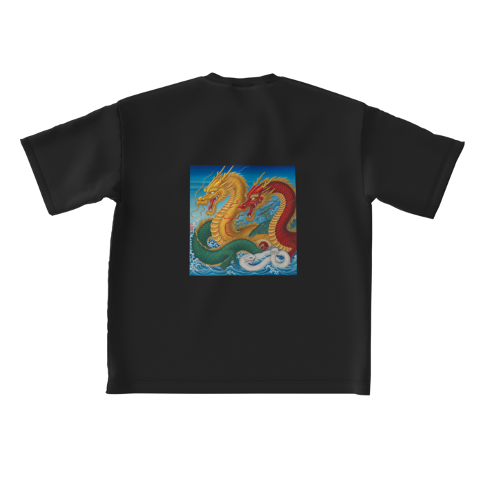 ビッグシルエットTシャツ - L - 背面