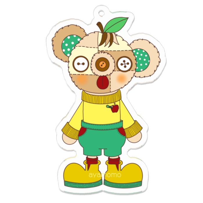 アクリルキーホルダー - 70 x 70 (mm)