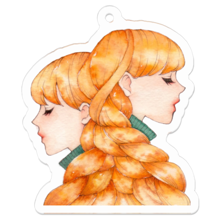 アクリルキーホルダー - 50 x 50 (mm)