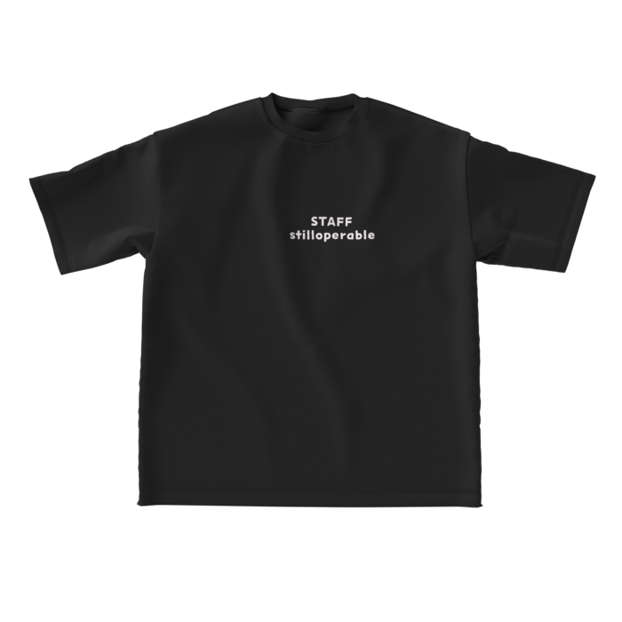 ビッグシルエットTシャツ - L - 両面