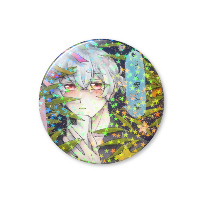 ホログラム缶バッジ - 56mm