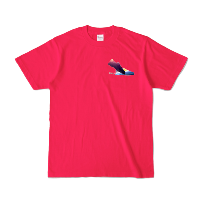 カラーTシャツ - S - ホットピンク (濃色)｜Colored T-shirt - S - Hot Pink (Dark)