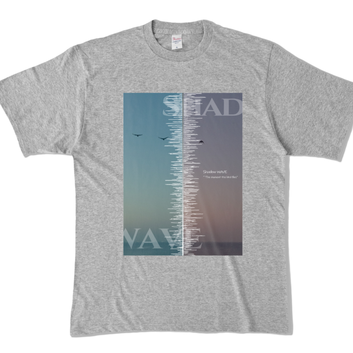 カラーTシャツ - XL - 杢グレー (濃色)