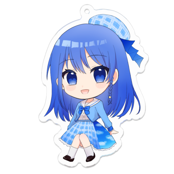 アクリルキーホルダー - 70 x 70 (mm)