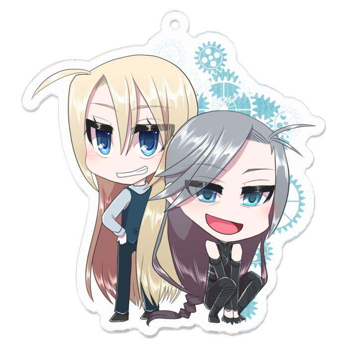 アクリルキーホルダー - 70 x 70 (mm)