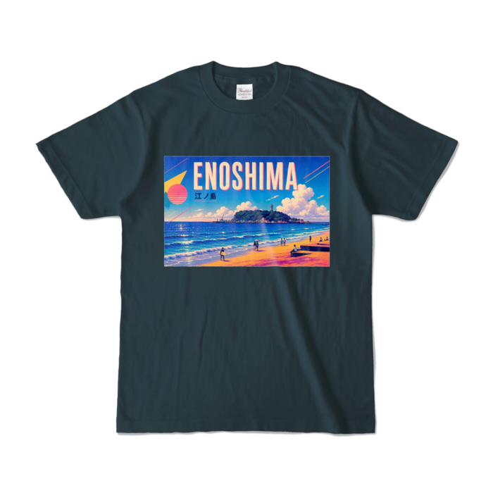 カラーTシャツ - S - デニム (濃色)