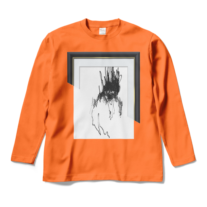 ロングスリーブTシャツ - M - オレンジ