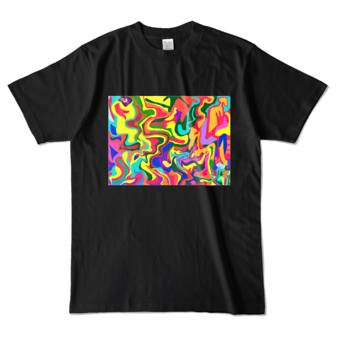 カラーTシャツ - L - ブラック (濃色)