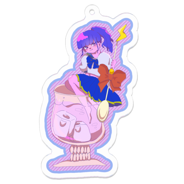 アクリルキーホルダー - 70 x 70 (mm)