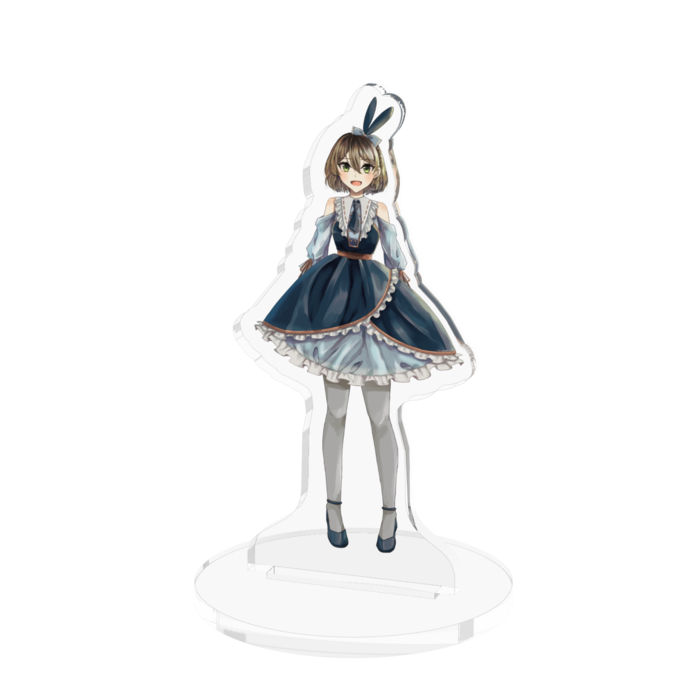 等身川野アクリルフィギュア - 70x70mm