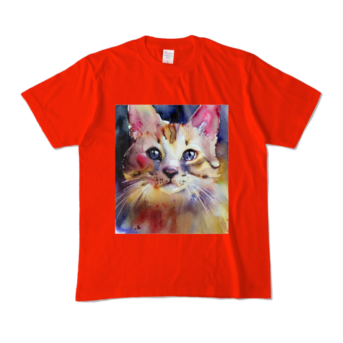 カラーTシャツ - M - レッド (濃色)