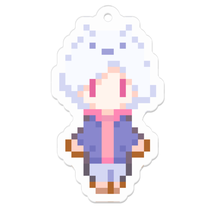アクリルキーホルダー - 50 x 50 (mm)