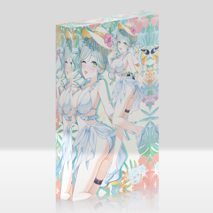 アクリルブロック - 100 × 148mm(クリア)